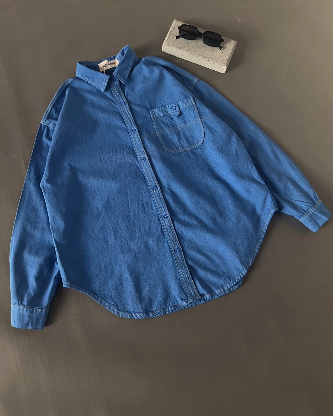 Alternative view of Joicy Shirt Kode R064 Blue