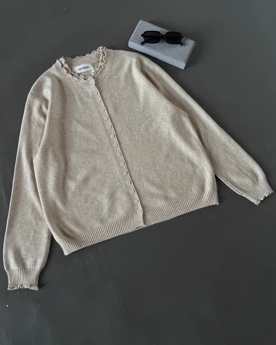 Mayson Cardi 8933 Cream
