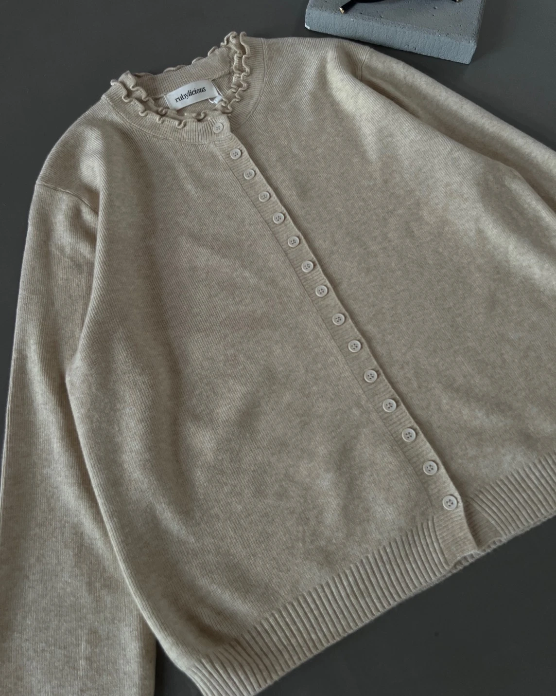Mayson Cardi 8933 Cream - Image 3