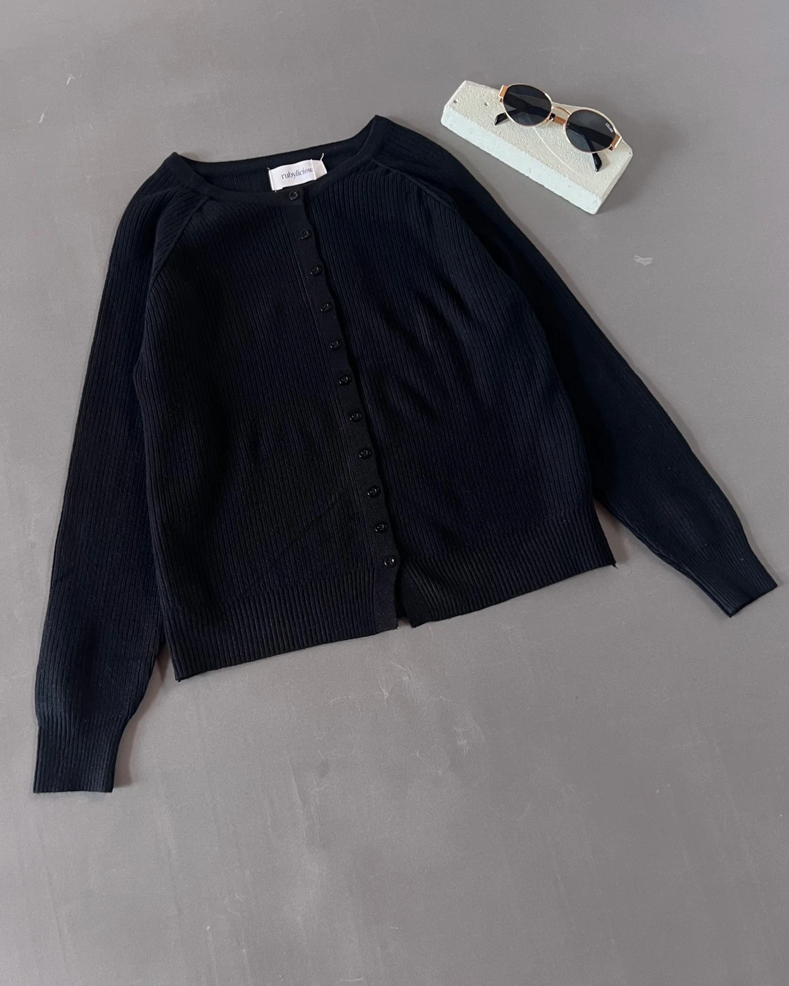 Alternative view of Neona Cardi Kode 8726 Black
