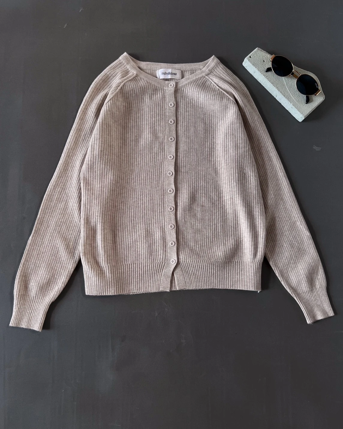 Alternative view of Neona Cardi Kode 8726 Cream