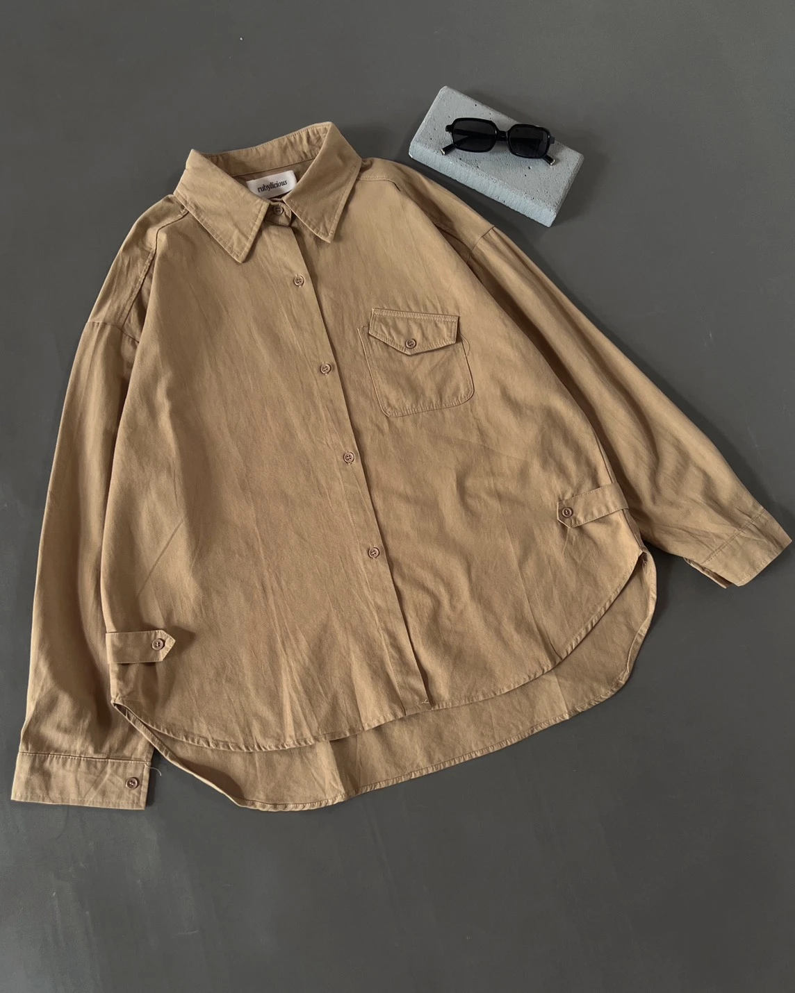 Olson Shirt Kode 538N Khaki