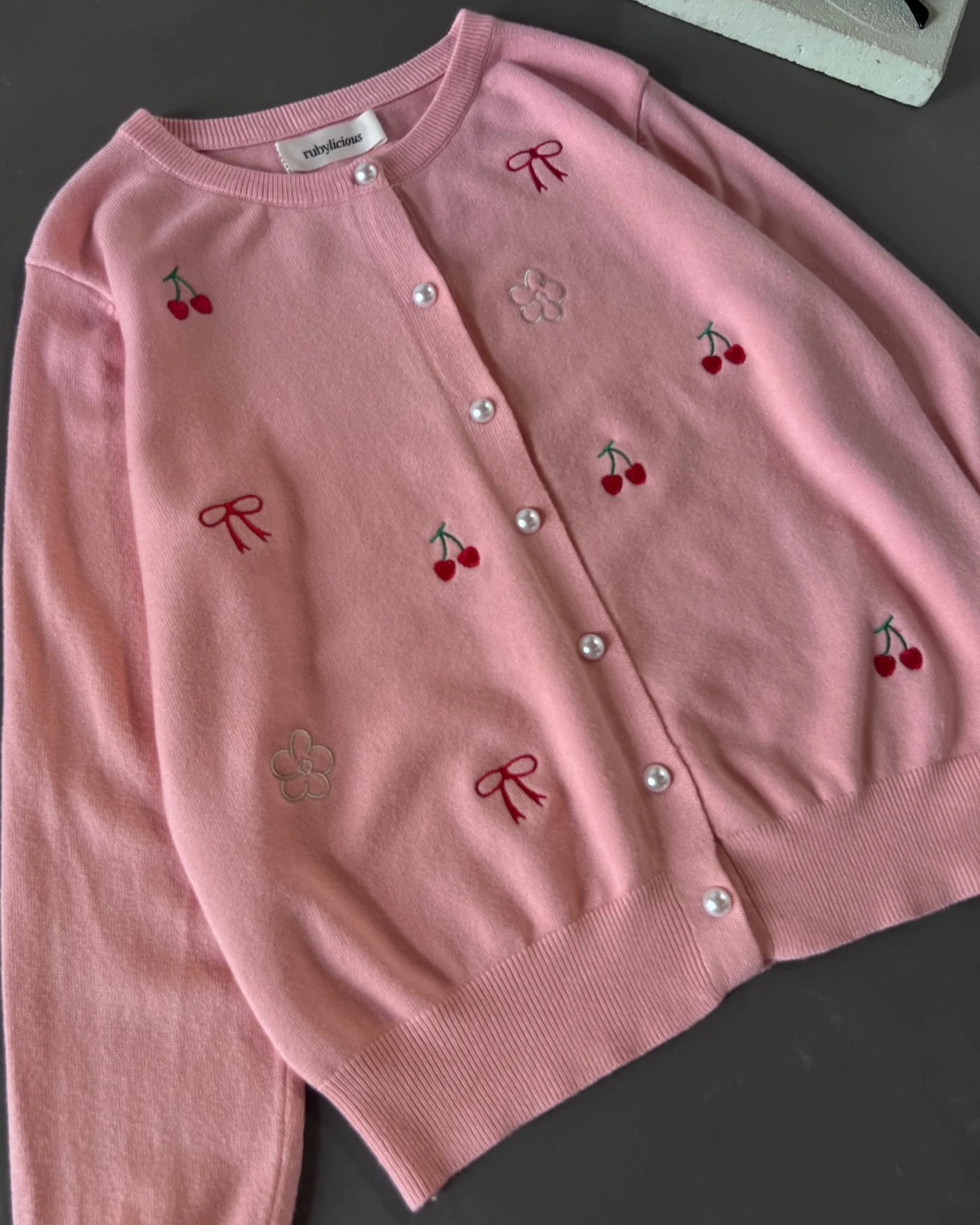 Alternative view of Pervara Cardi Kode 709N Pink