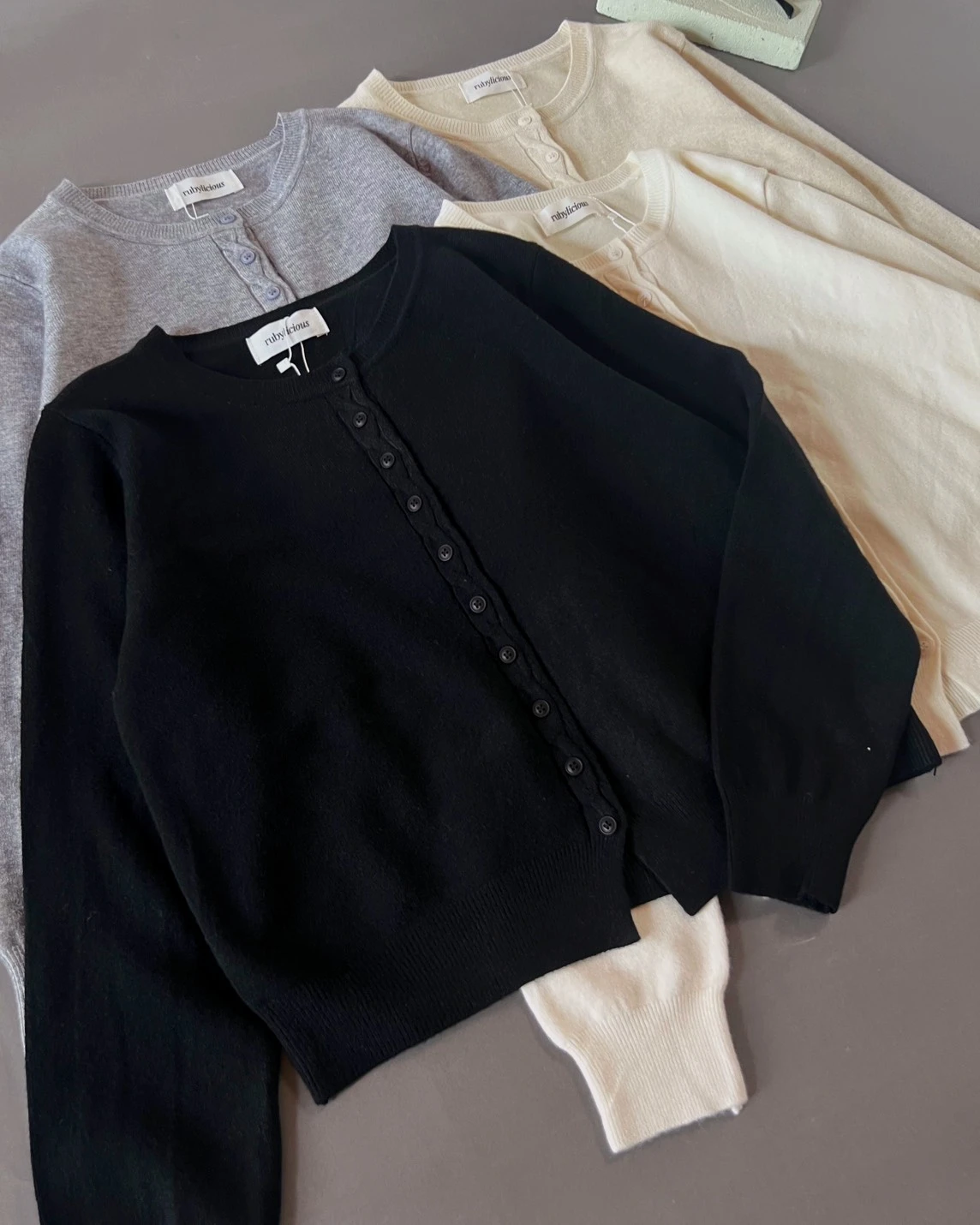 Revina Cardi Kode 8668 Black - Image 4