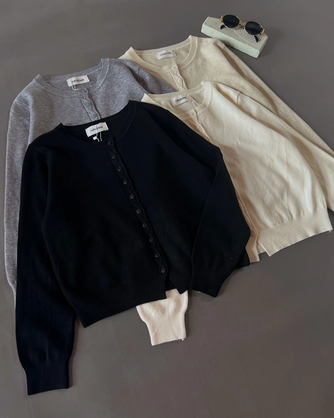 Revina Cardi Kode 8668 Black - Image 3