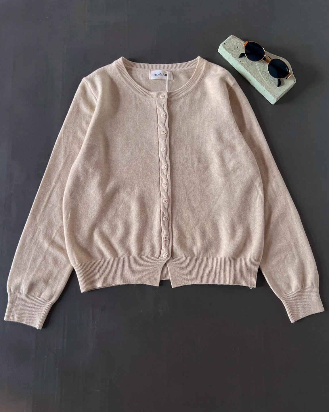 Alternative view of Revina Cardi Kode 8668 Cream