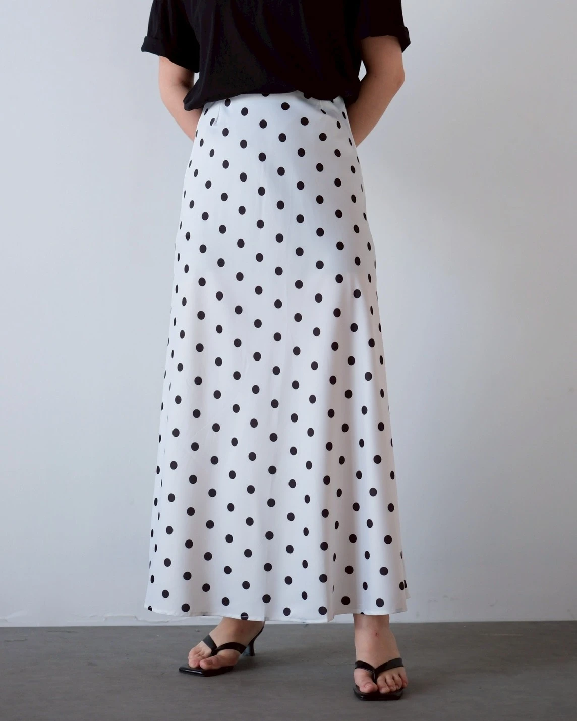 Alternative view of Louva Polka Skirt Kode 687N Broken White