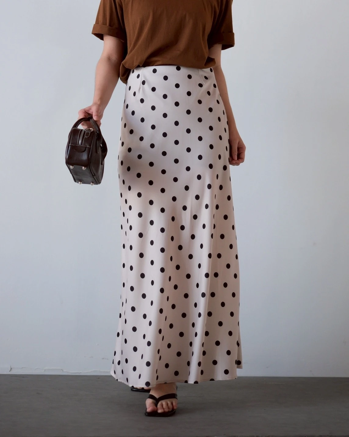 Alternative view of Louva Polka Skirt Kode 687N Cream