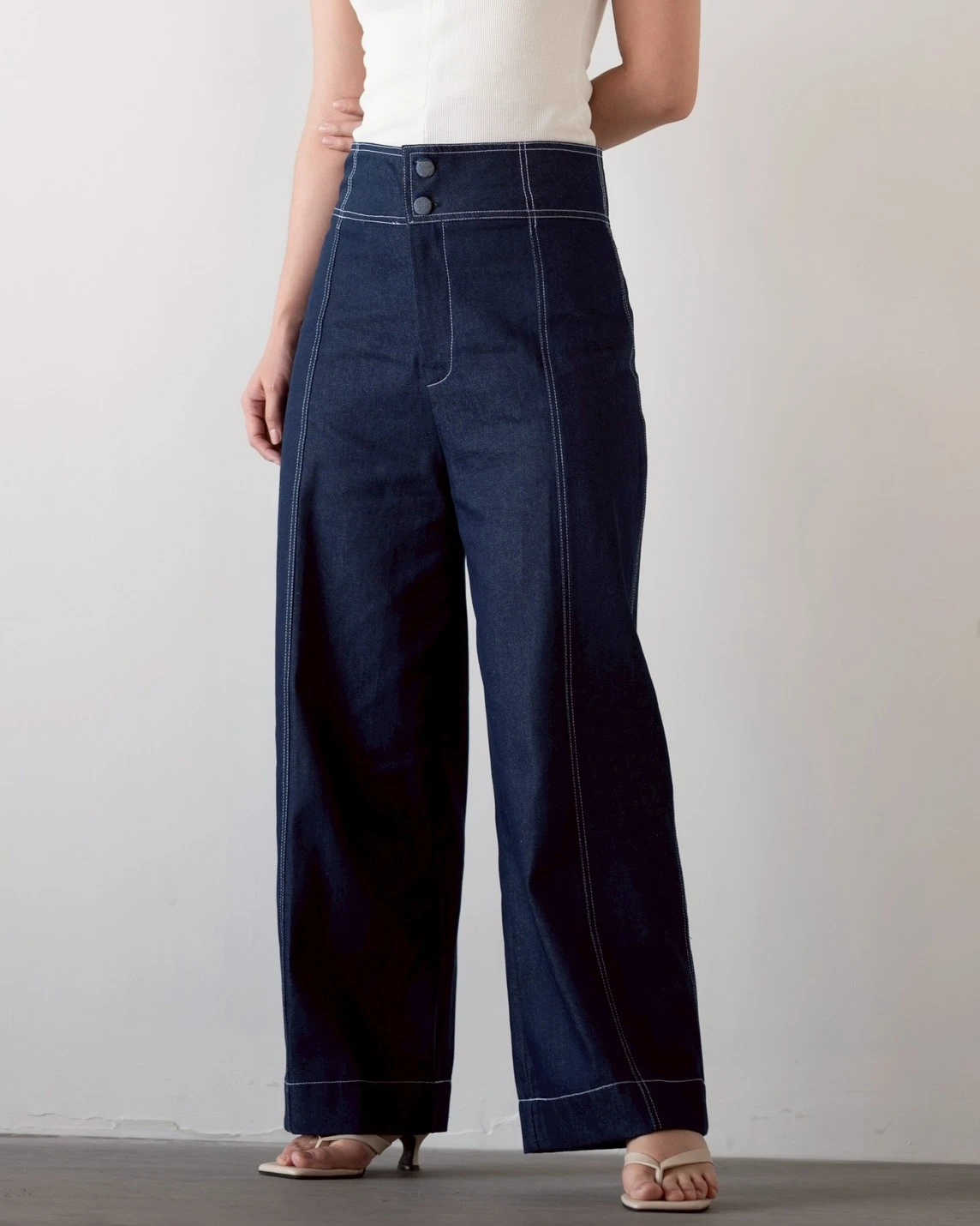 Kobe Denim Pants Dark Blue