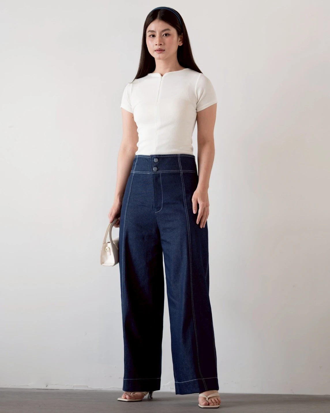 Kobe Denim Pants Dark Blue - Image 3