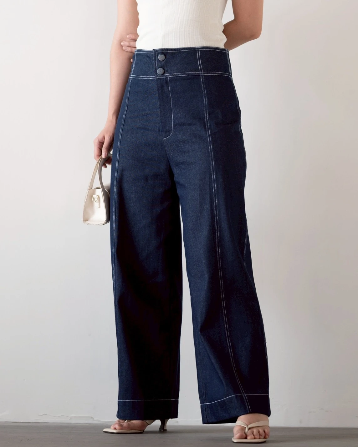 Kobe Denim Pants Dark Blue - Image 4