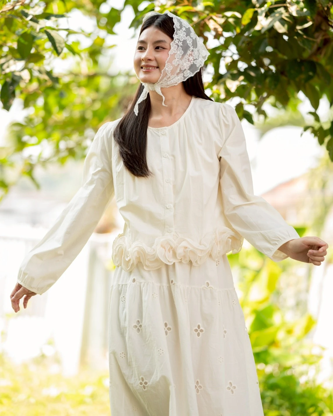 Alternative view of Inkara Shirt Kode 3278 Ivory