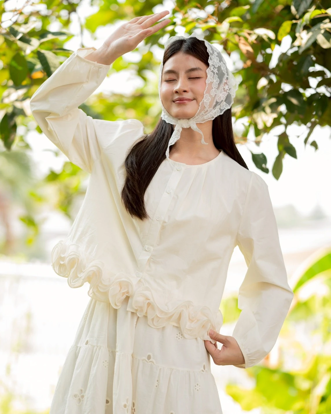 Inkara Shirt Kode 3278 Ivory