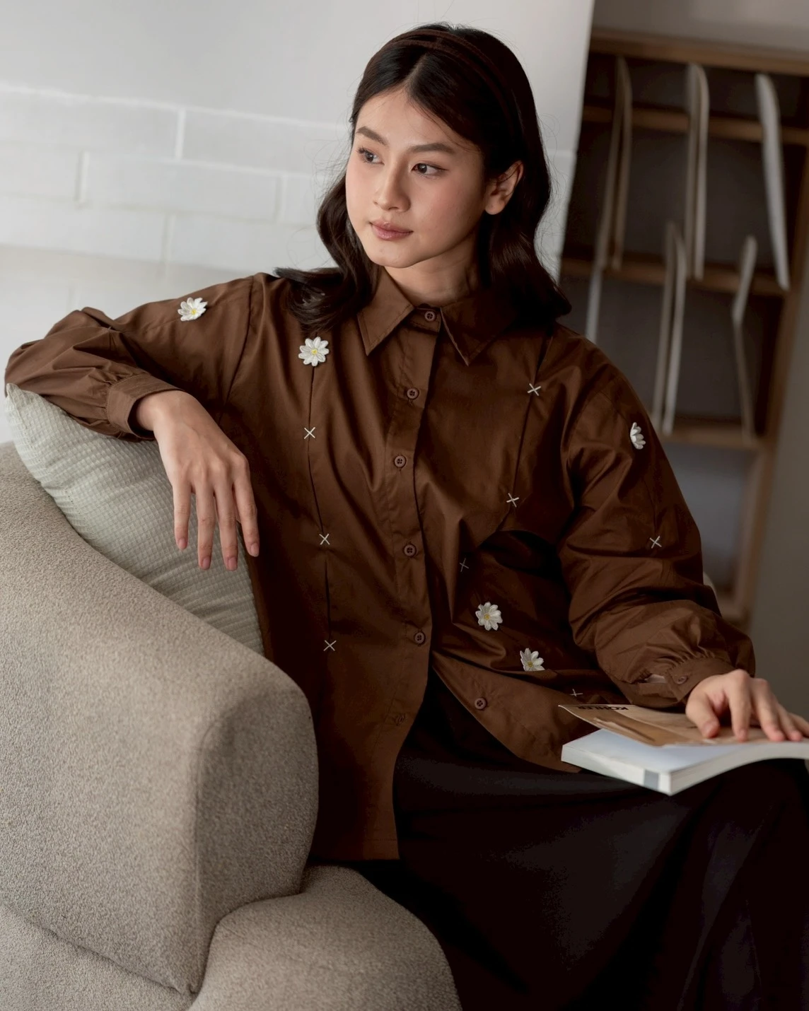 Alternative view of Lilian Shirt Coffee