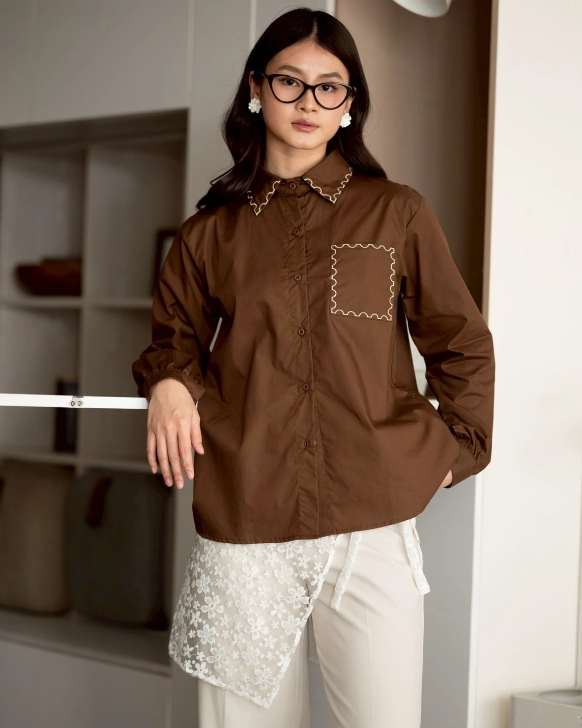 Marka Shirt Coffee