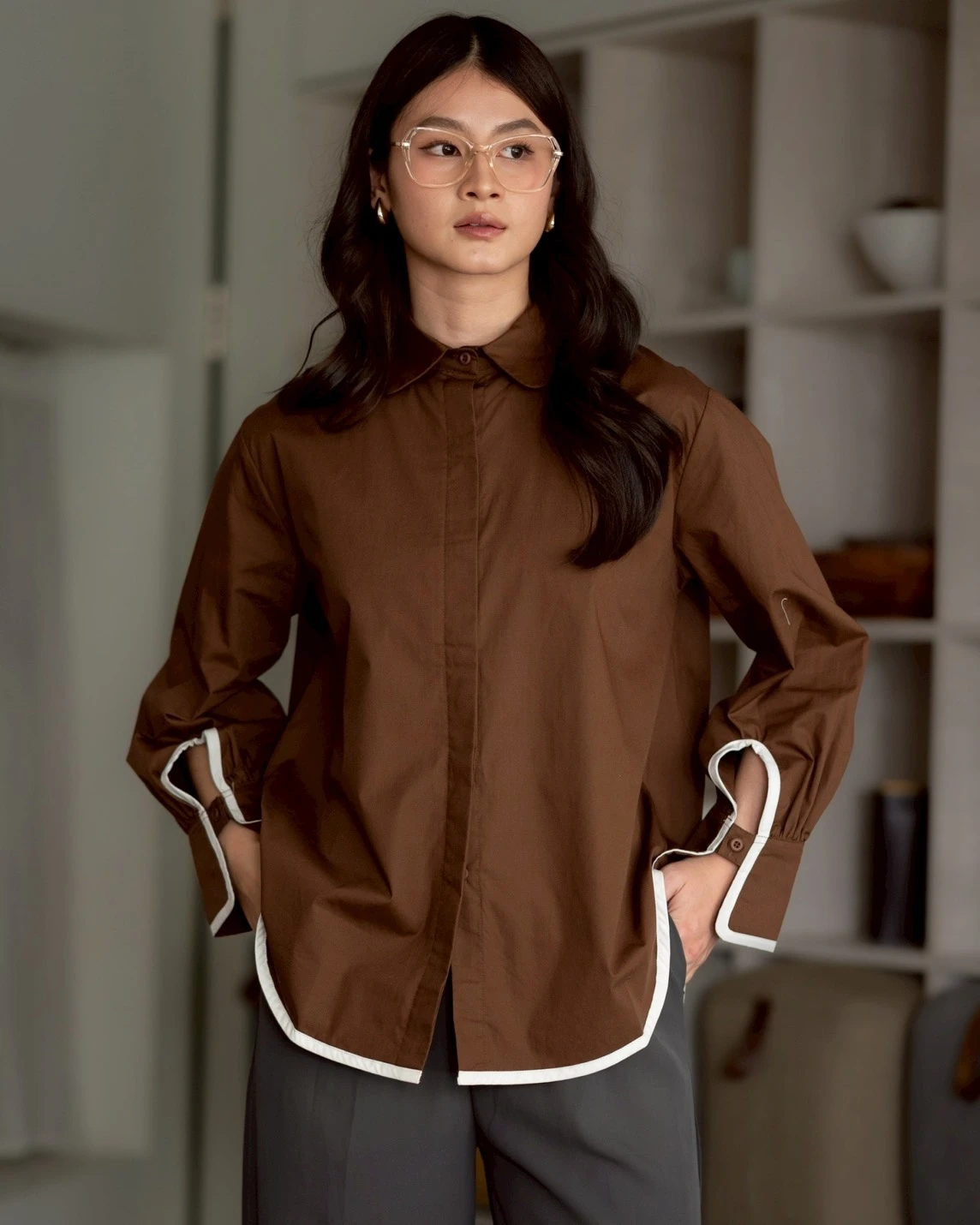 Alternative view of Zenith Shirt Coffee