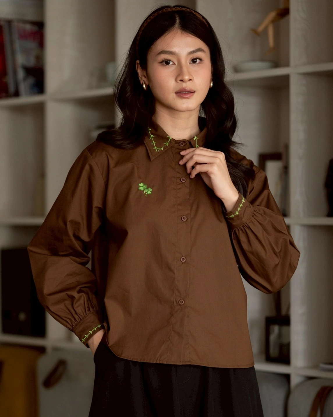 Alternative view of Vals Shirt Coffee