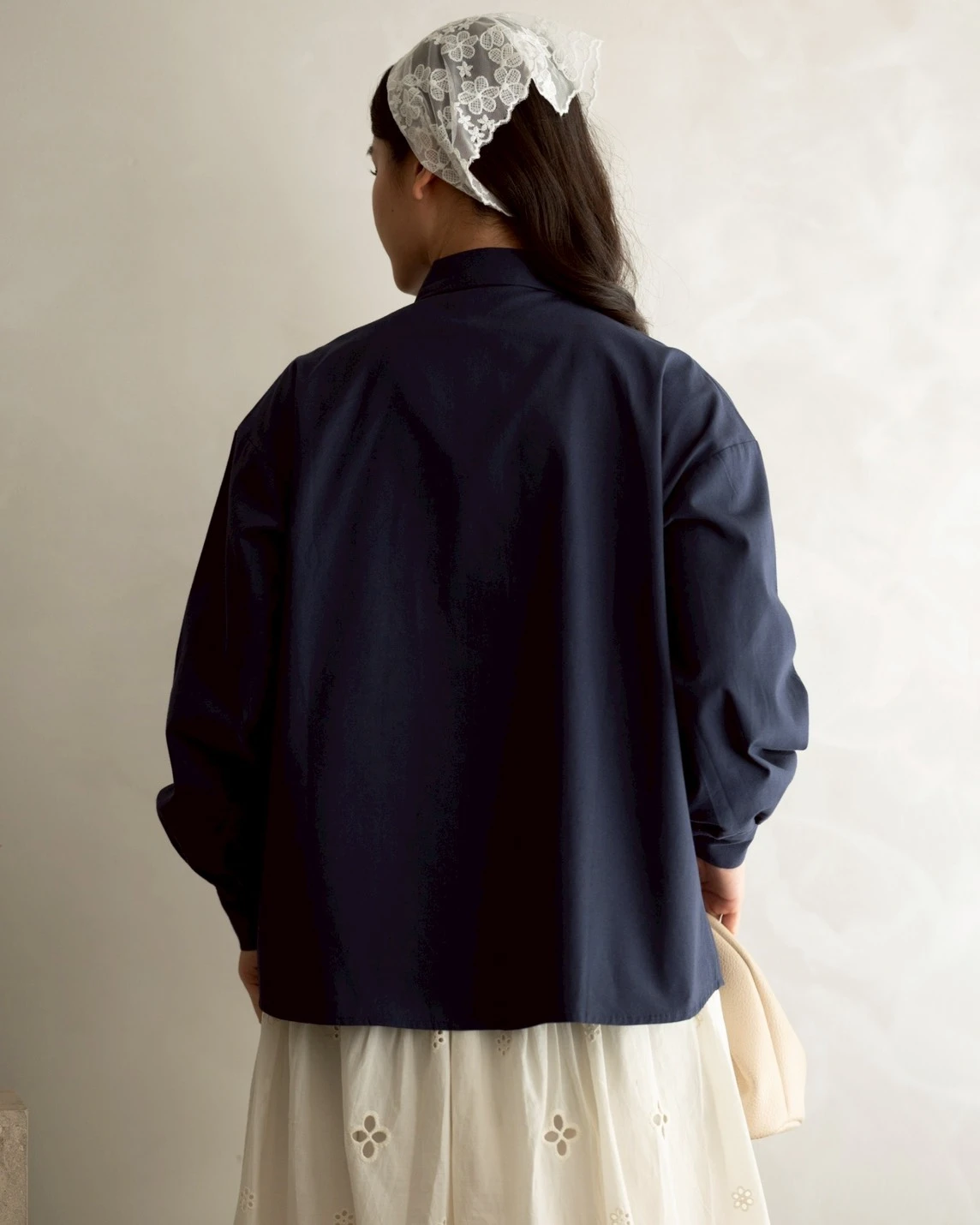 Hiraya Shirt Kode 1498 Navy - Image 3