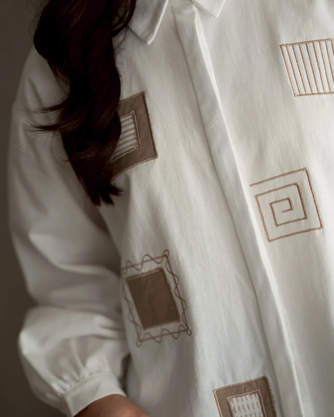 Alternative view of Darsen Shirt Kode 80147 Broken White