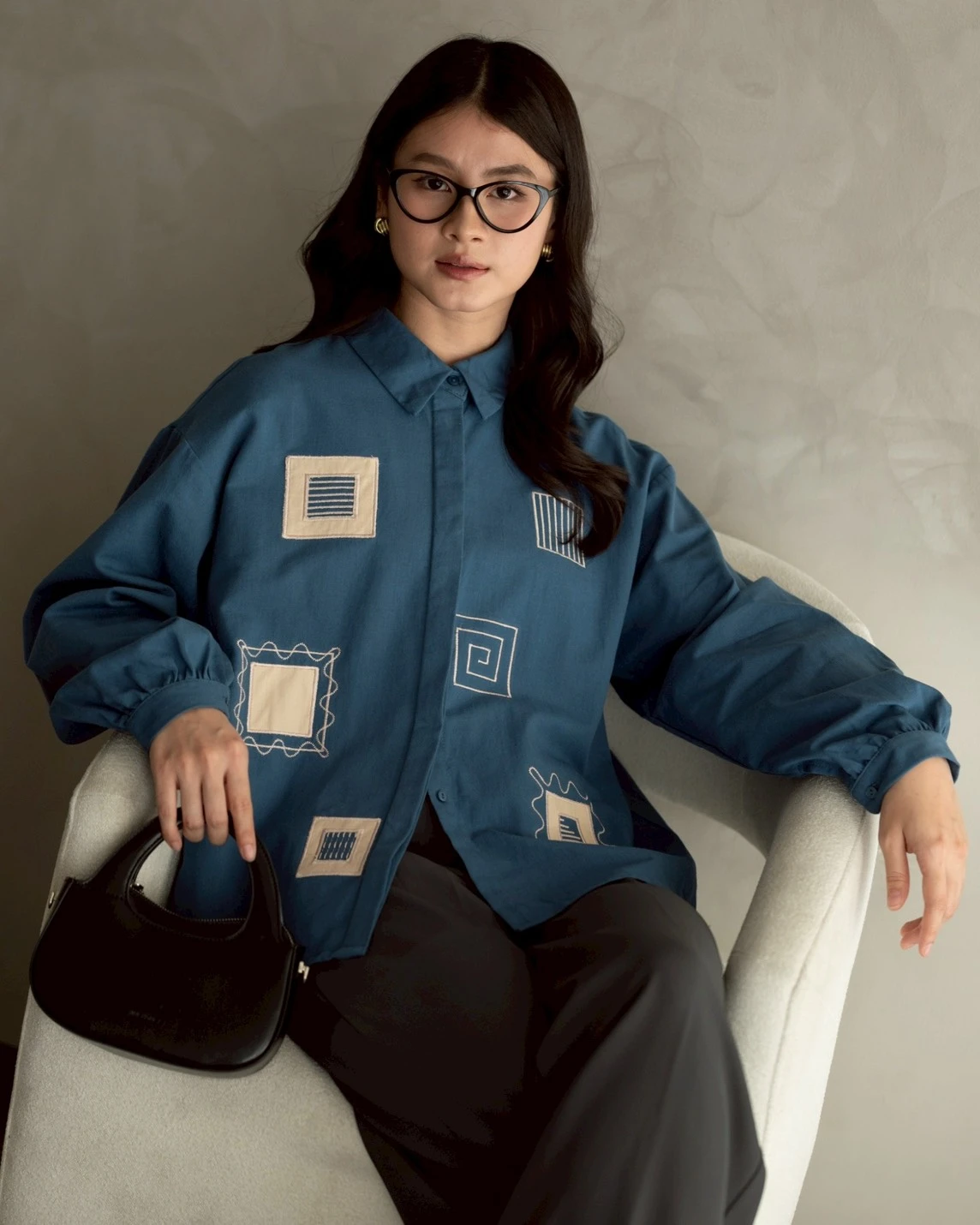 Alternative view of Darsen Shirt Kode 80147 Blue Denim
