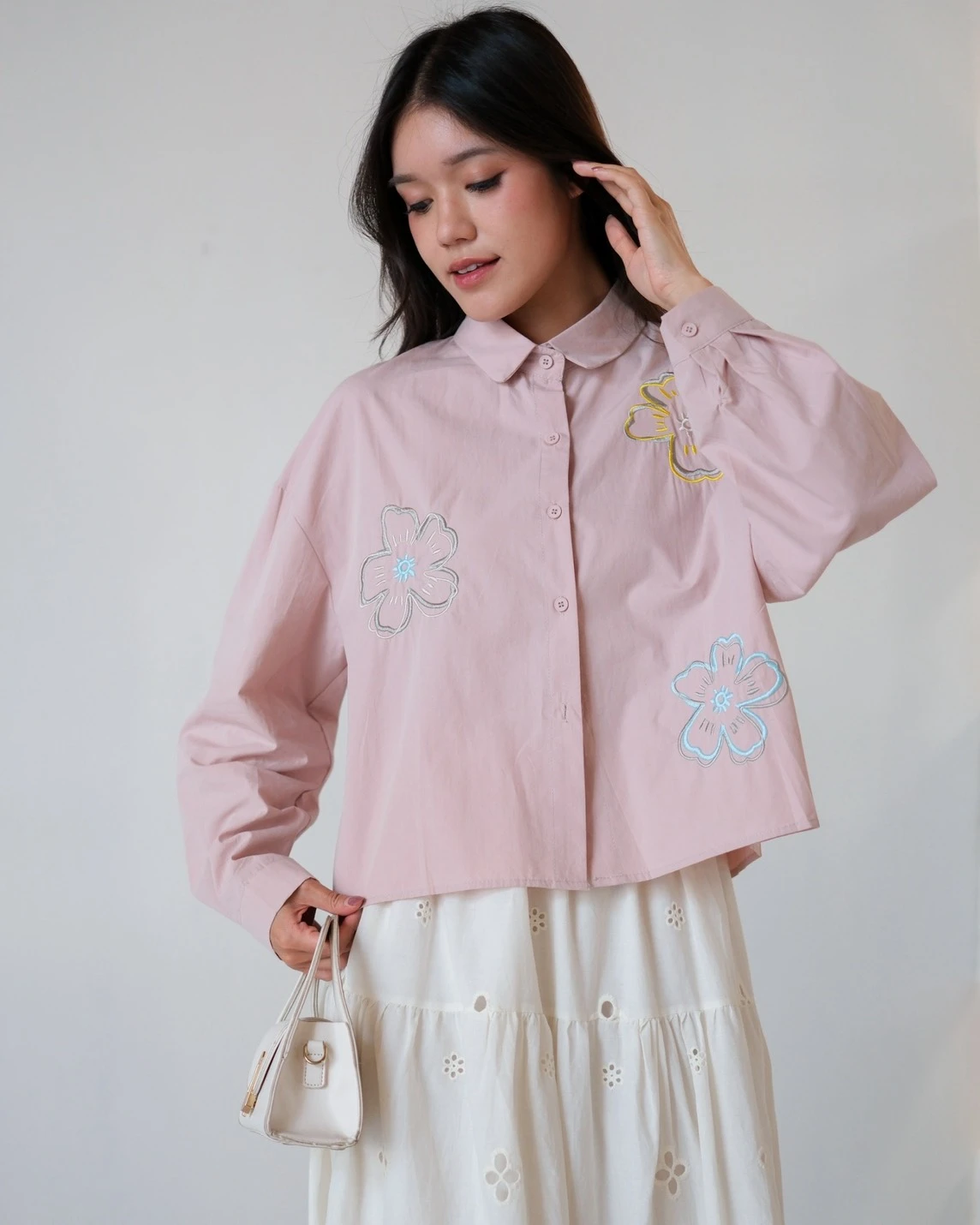 Takiya Shirt Kode 691N Pink