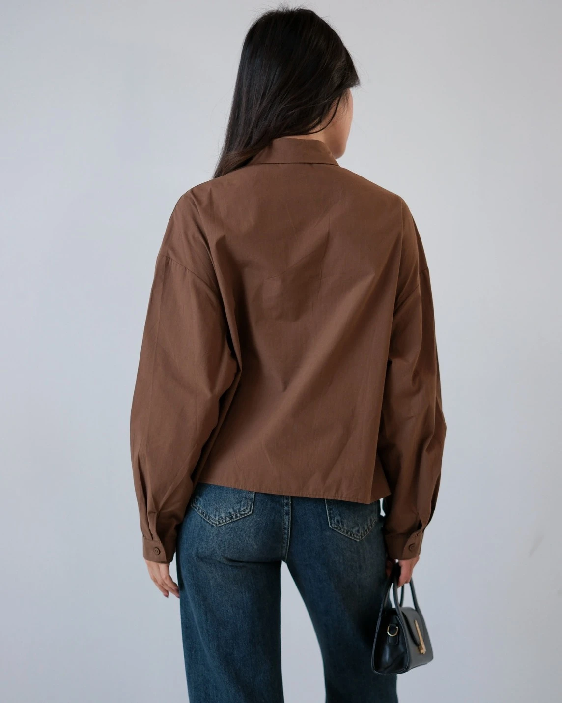 Takiya Shirt Kode 691N Coffee - Image 3