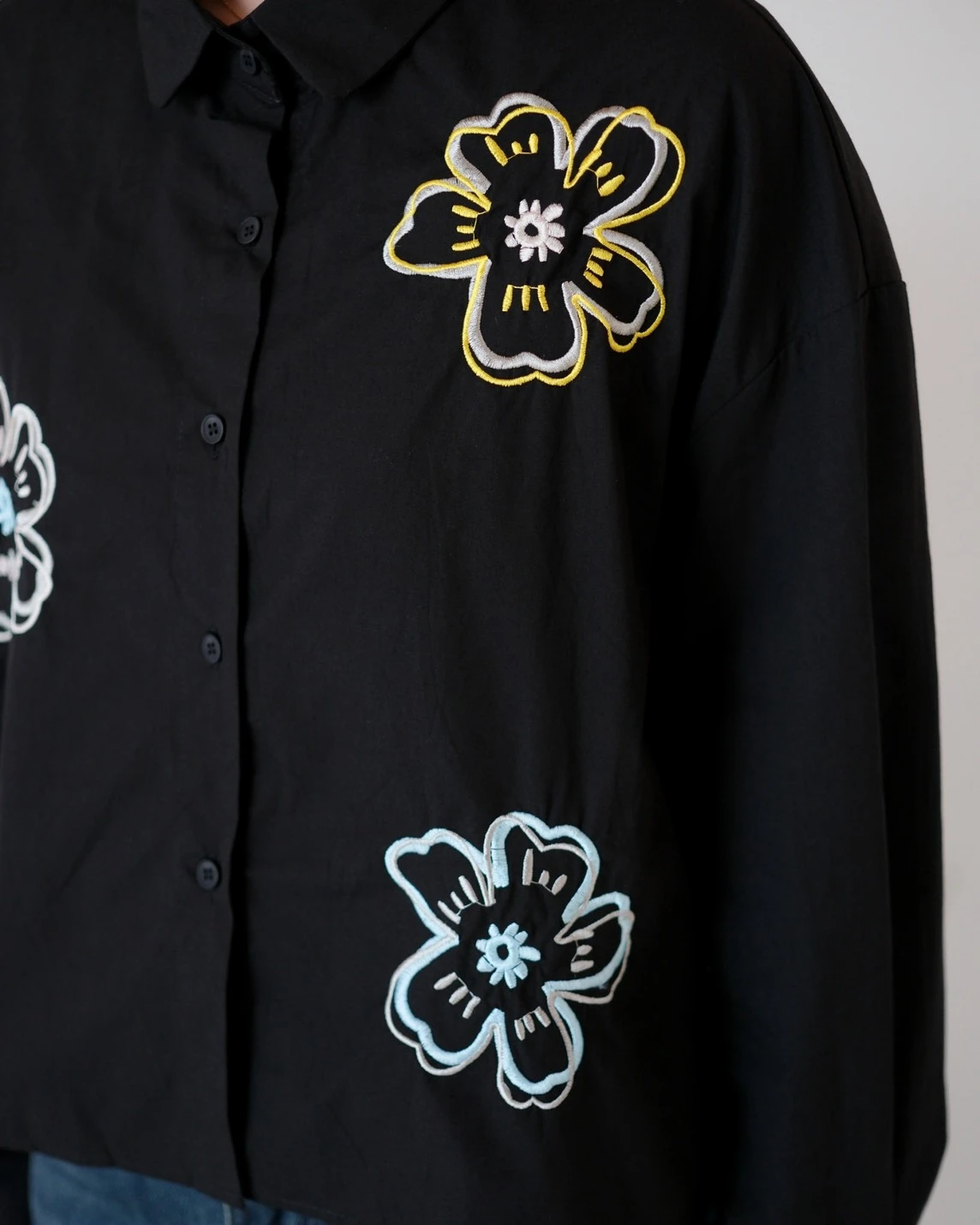 Alternative view of Takiya Shirt Kode 691N Black