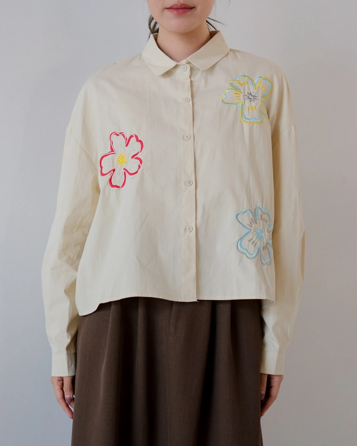 Alternative view of Takiya Shirt Kode 691N Cream