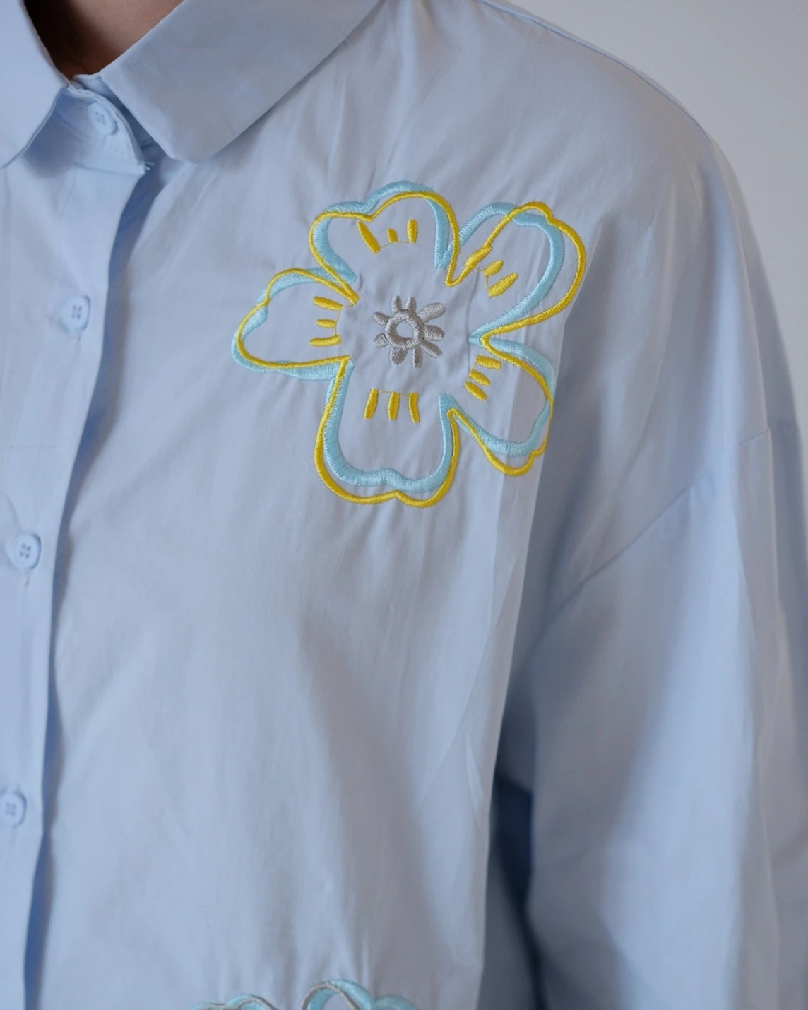 Takiya Shirt Kode 691N Blue - Image 3