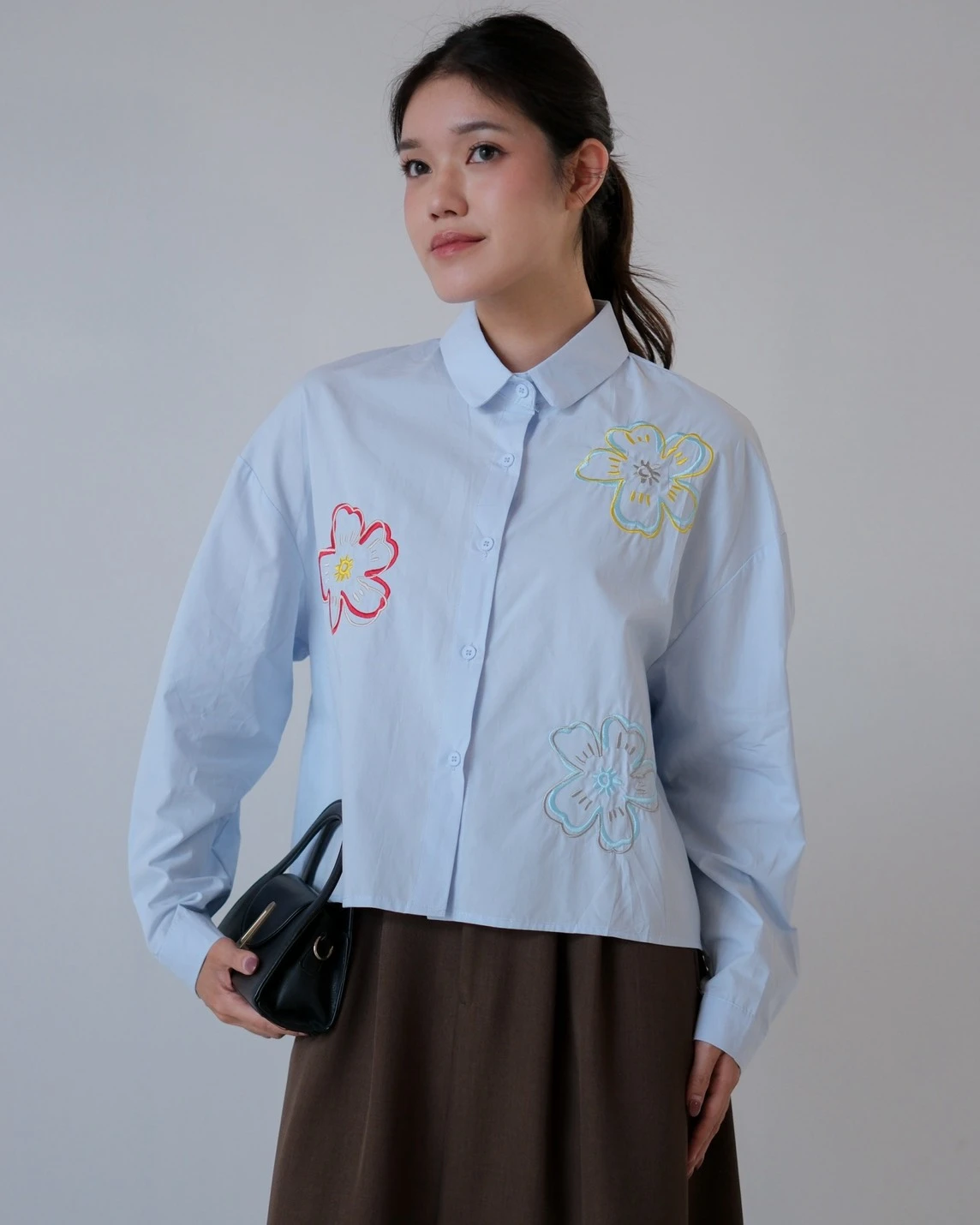Alternative view of Takiya Shirt Kode 691N Blue