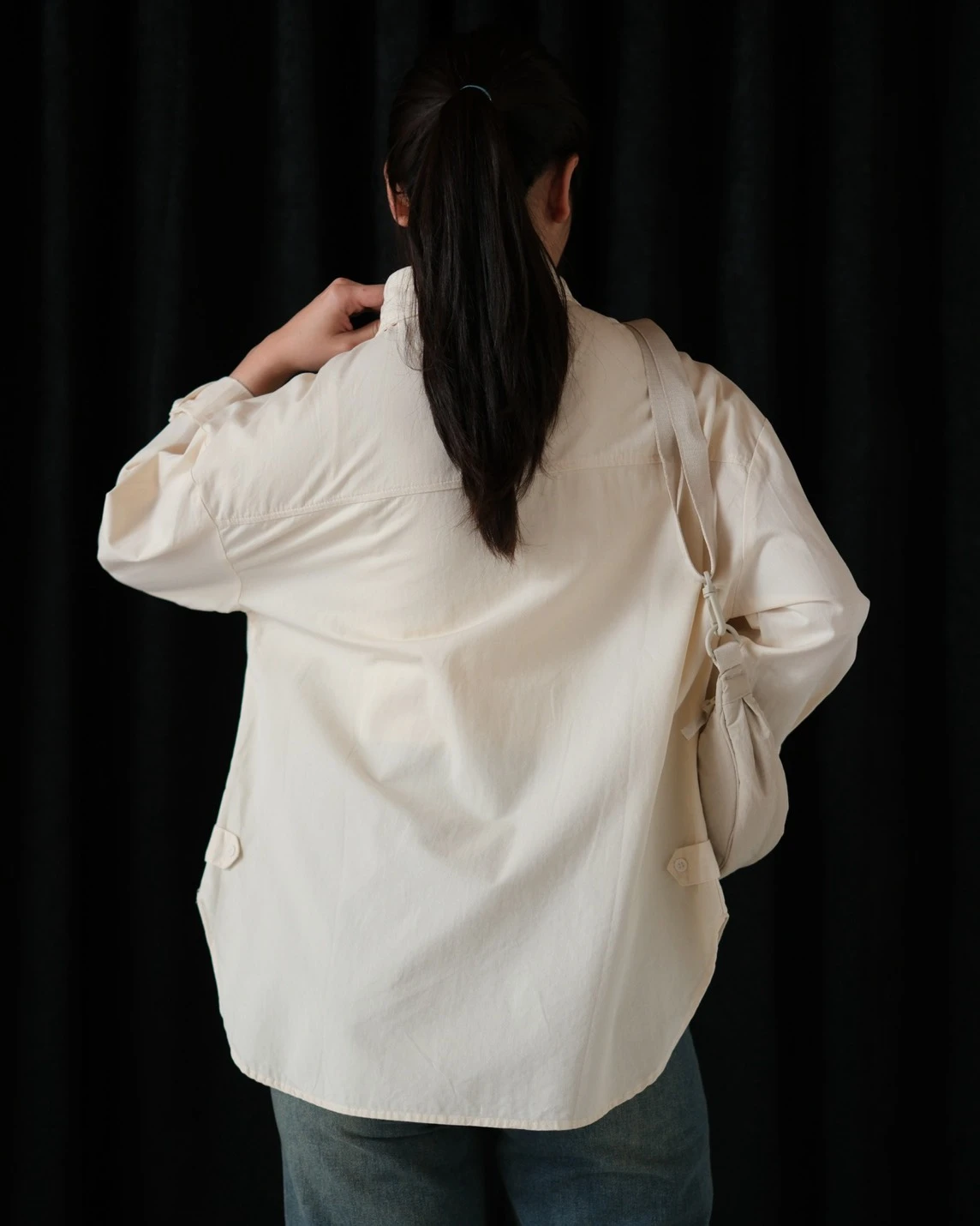 Qivane Shirt Kode 538N Ivory - Image 3