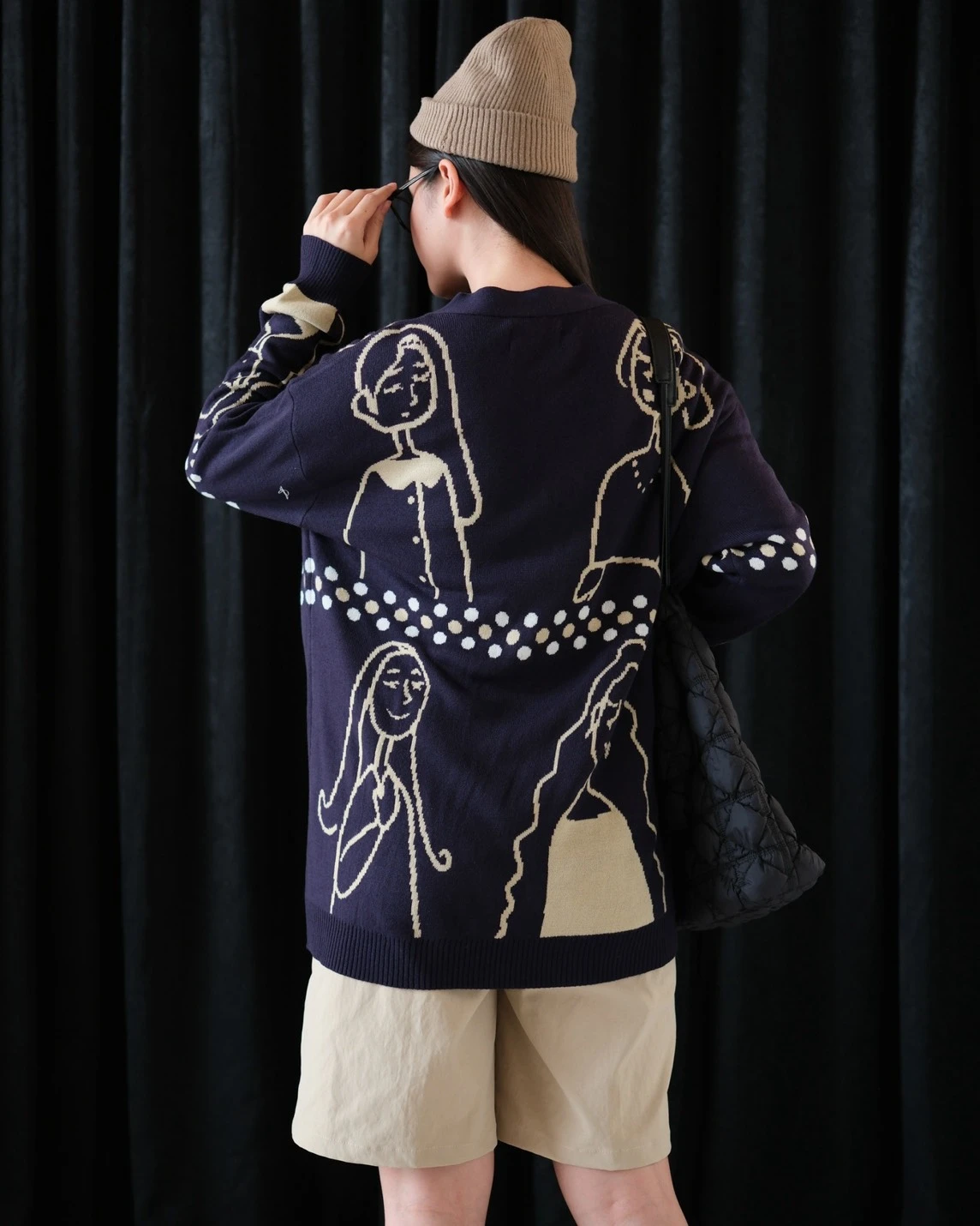Senhora Cardi Navy - Image 3