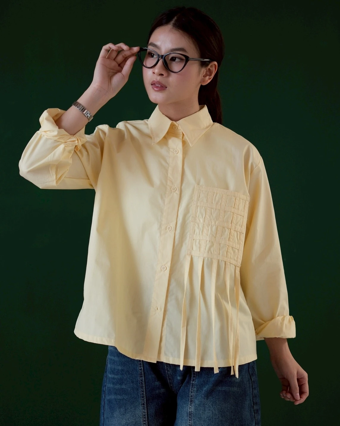 Alternative view of Sagan Shirt Pale Banana