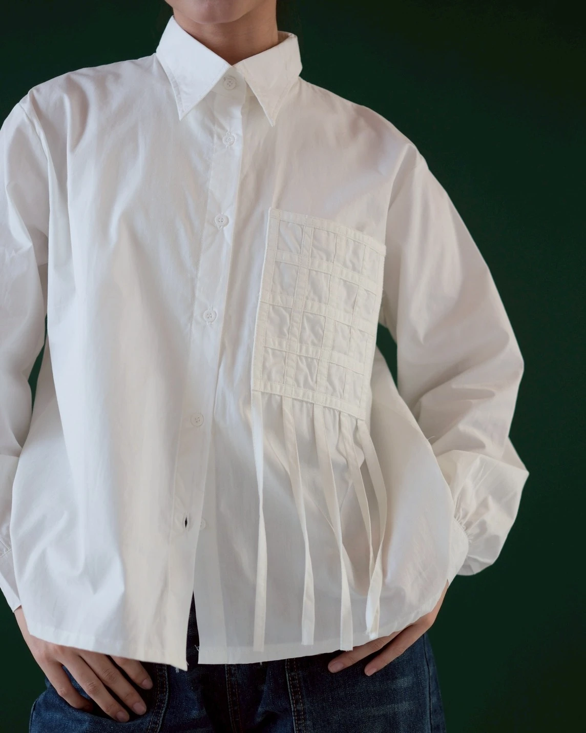 Alternative view of Sagan Shirt Broken White