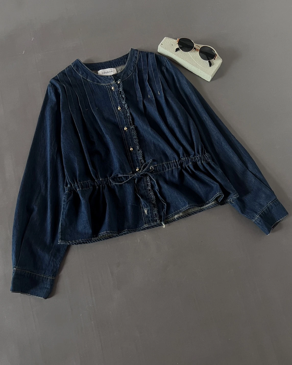 Alternative view of Sevyn Denim Shirt Kode 39N Dark Blue