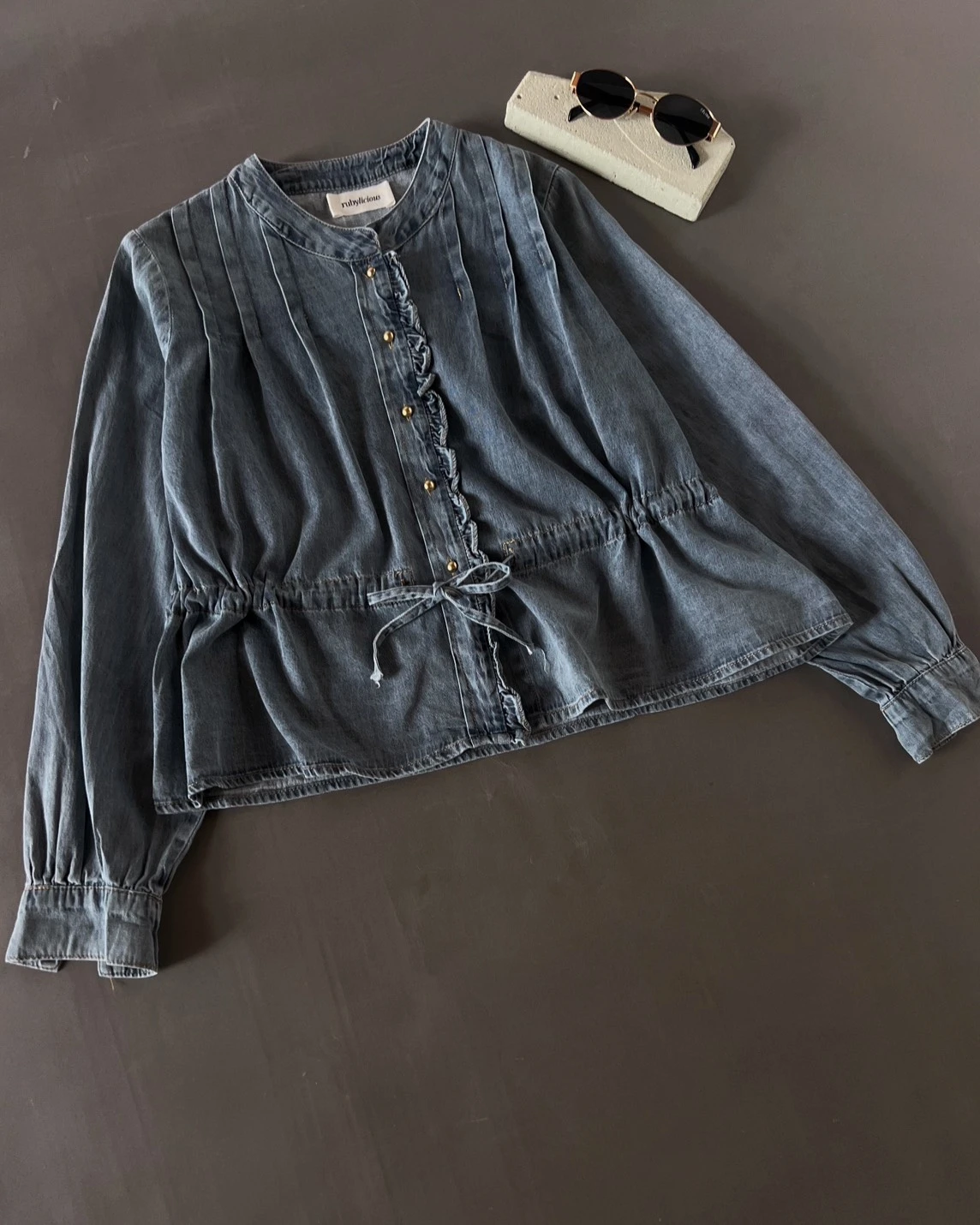 Sevyn Denim Shirt Kode 39N Medium Blue