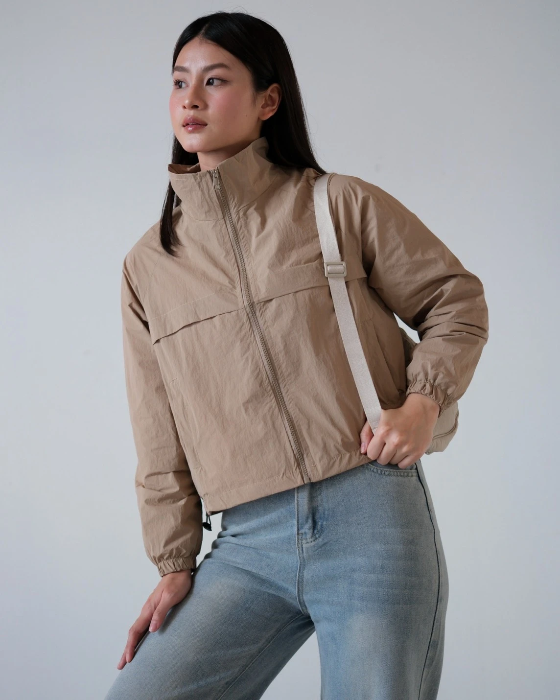 Alternative view of Valena Jacket Kode 704N Khaki