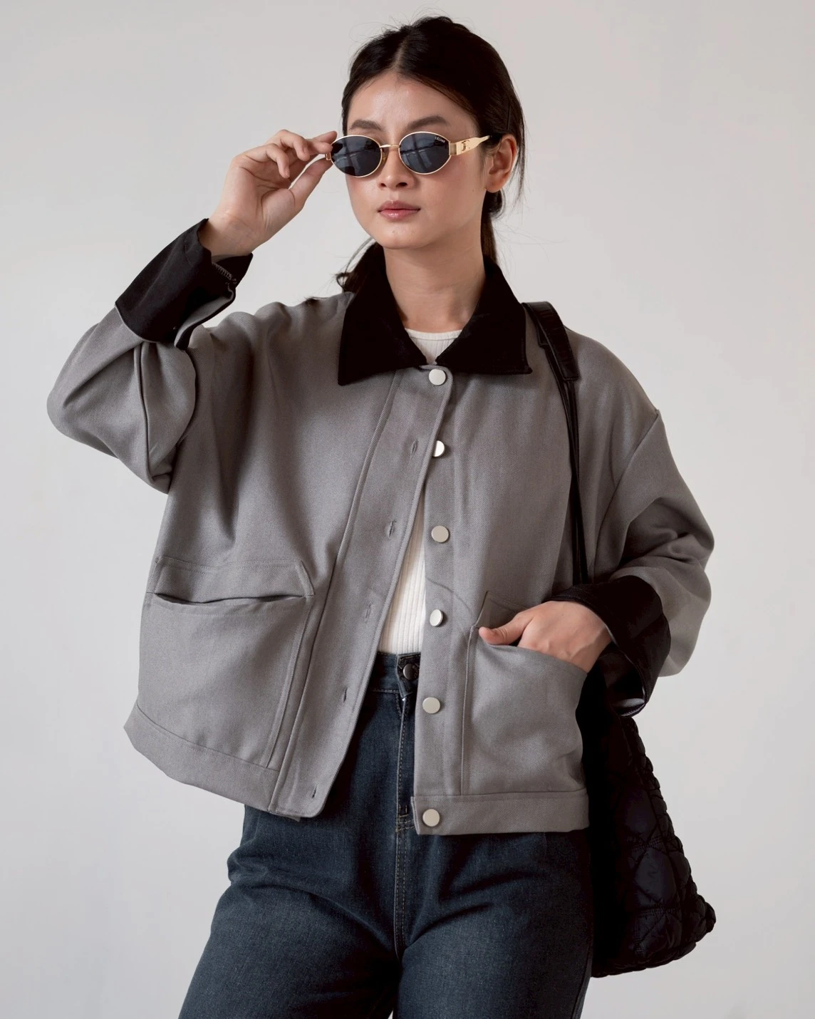 Alternative view of Vexa Jacket Kode N881 Grey