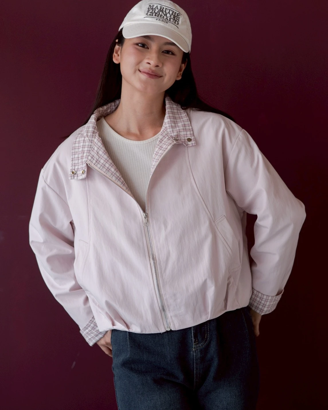 Xelva Jacket Kode 537N Pink