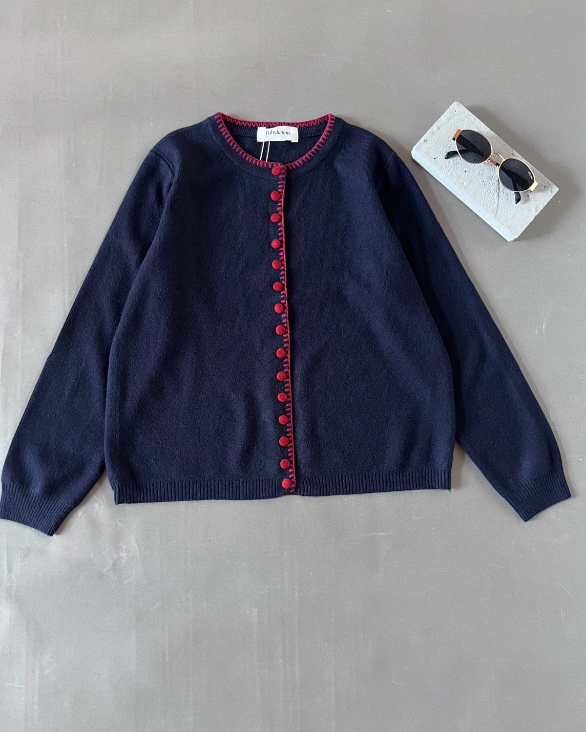 Xeyona Cardi Kode 8807 Navy
