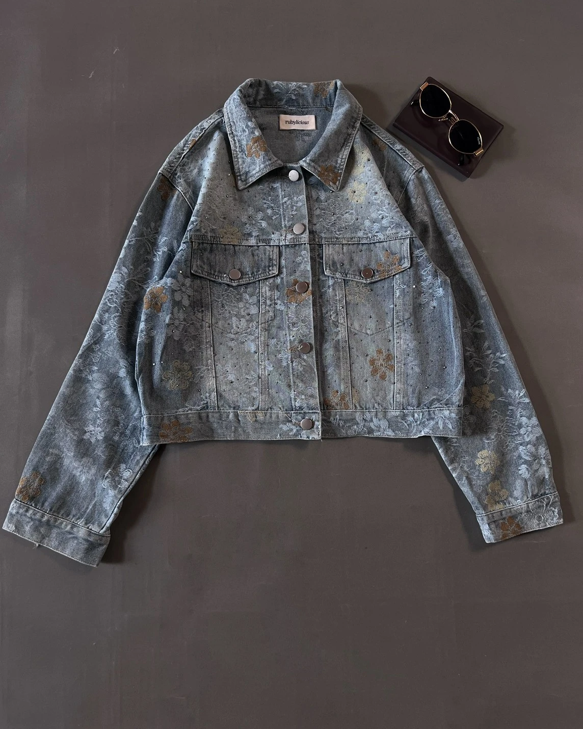 Zelvia Denim Jacket Kode 549N