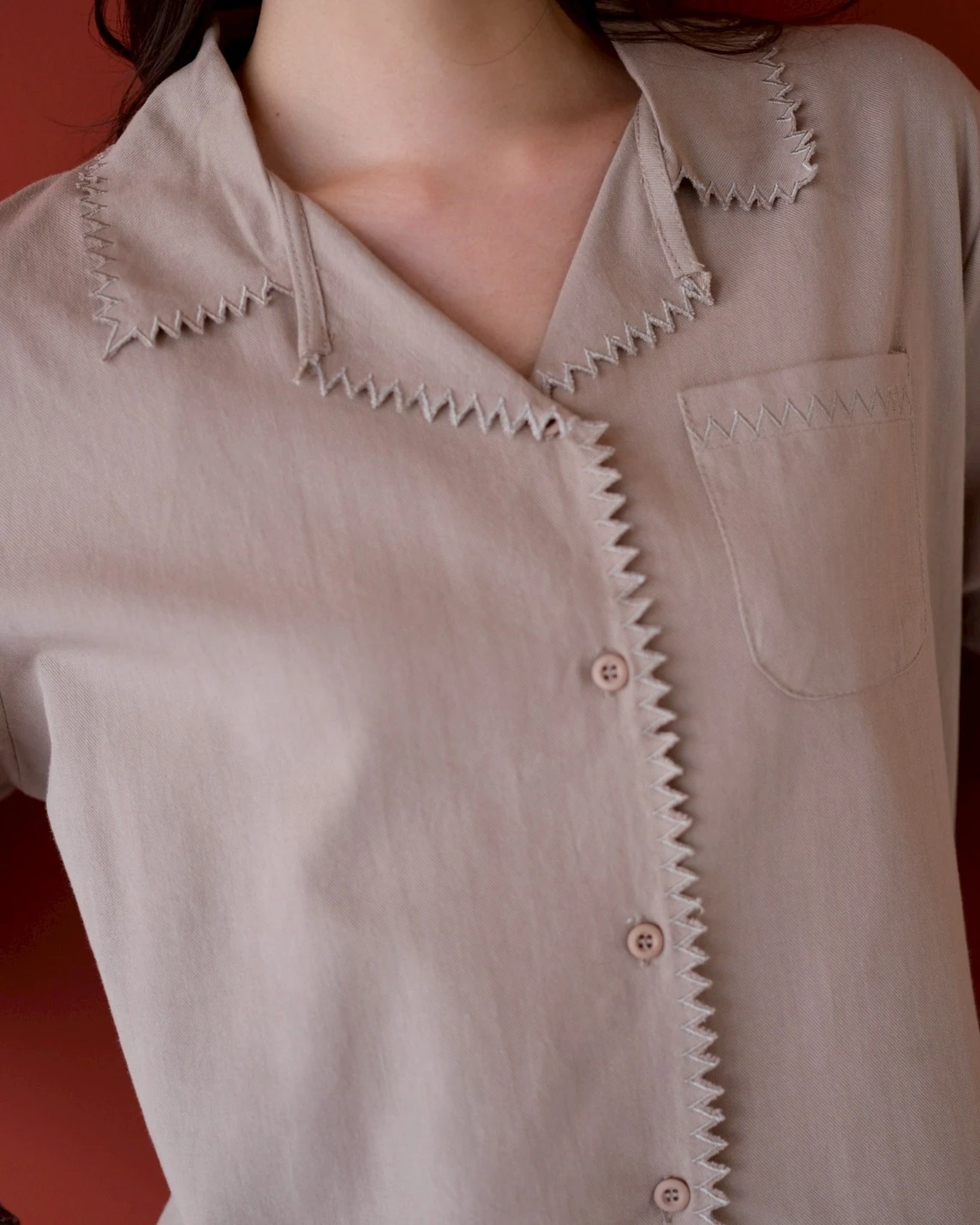 Alternative view of Frezia Shirt Khaki