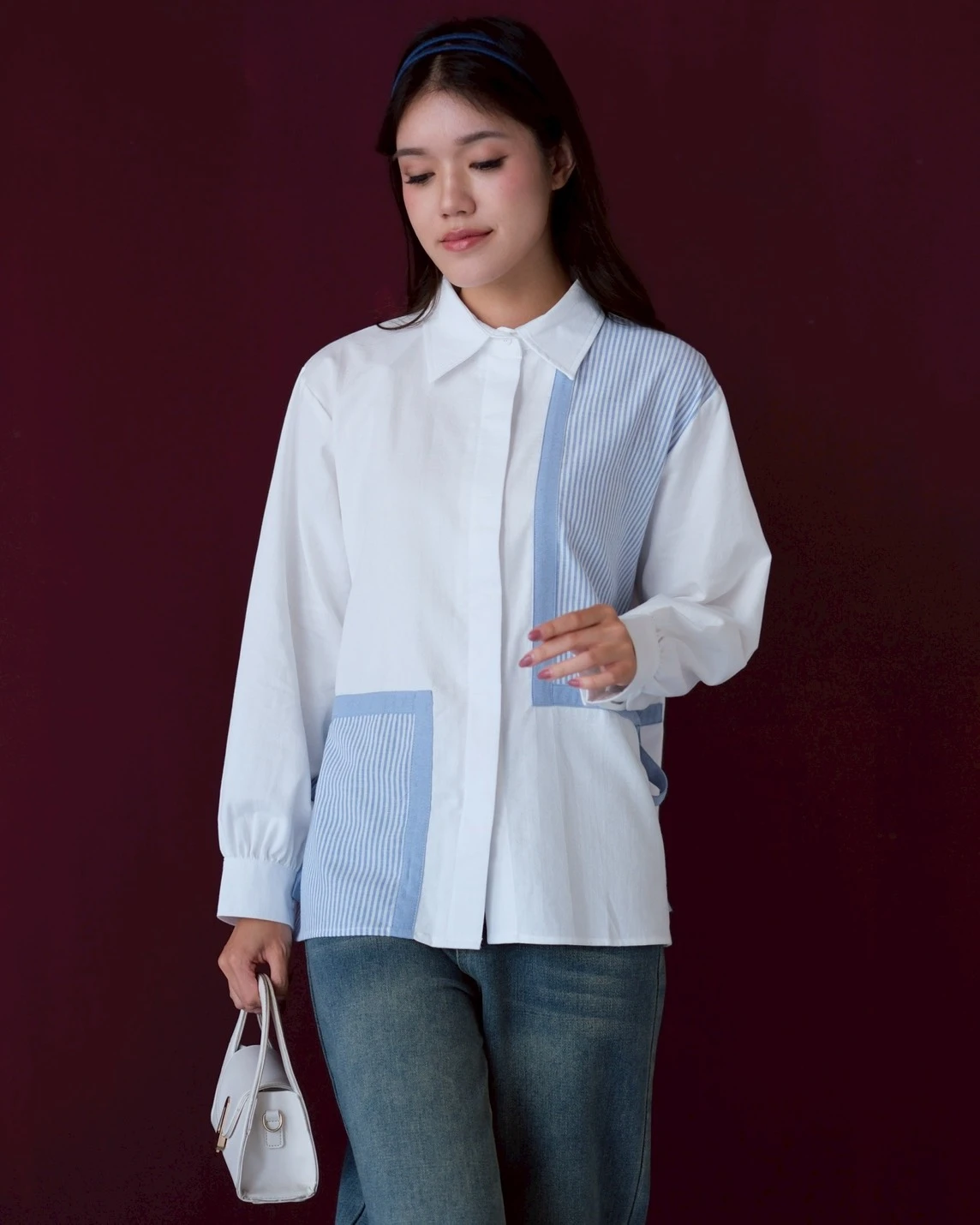 Riquel Shirt Blue - Image 3
