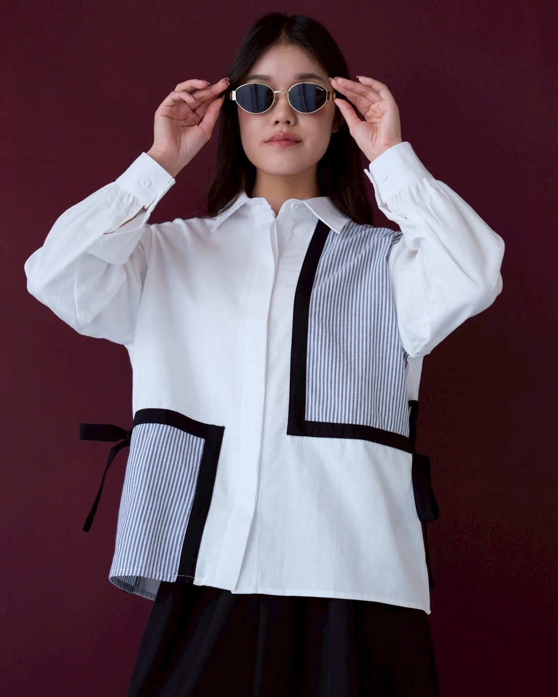 Alternative view of Riquel Shirt Black