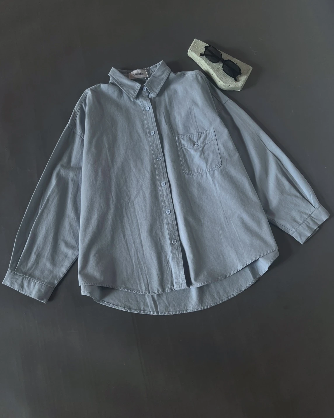 Alternative view of Arlie Shirt Kode 6287 Blue