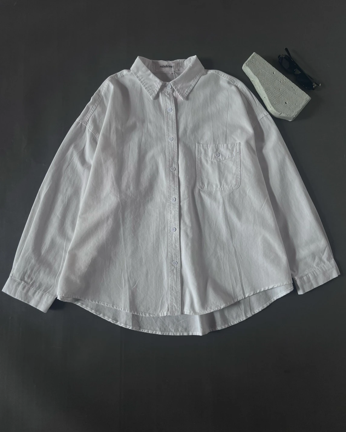 Alternative view of Arlie Shirt Kode 6287 Broken White