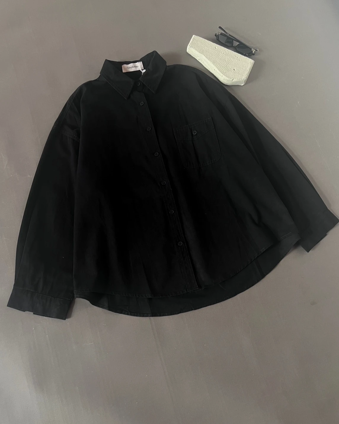 Arlie Shirt Kode 6287 Black - Image 3