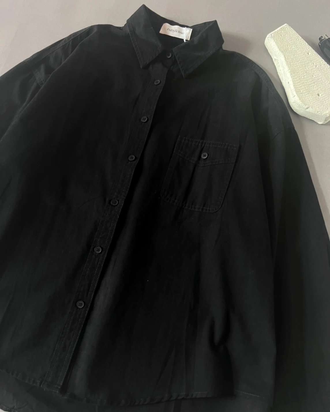 Arlie Shirt Kode 6287 Black