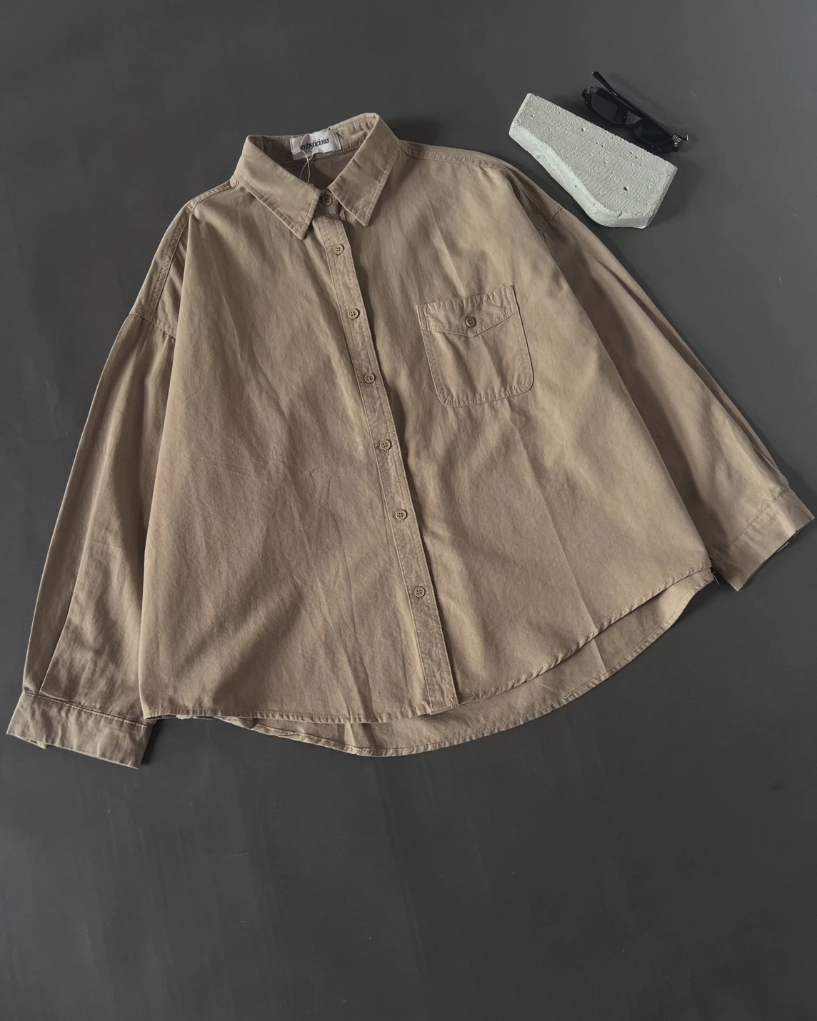 Alternative view of Arlie Shirt Kode 6287 Khaki