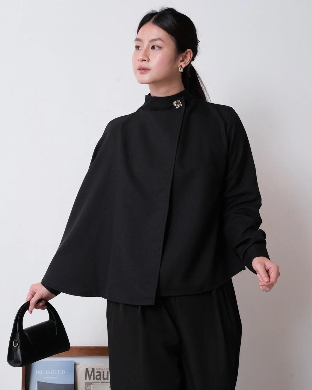 Agleta Blouse Kode 26326 Black